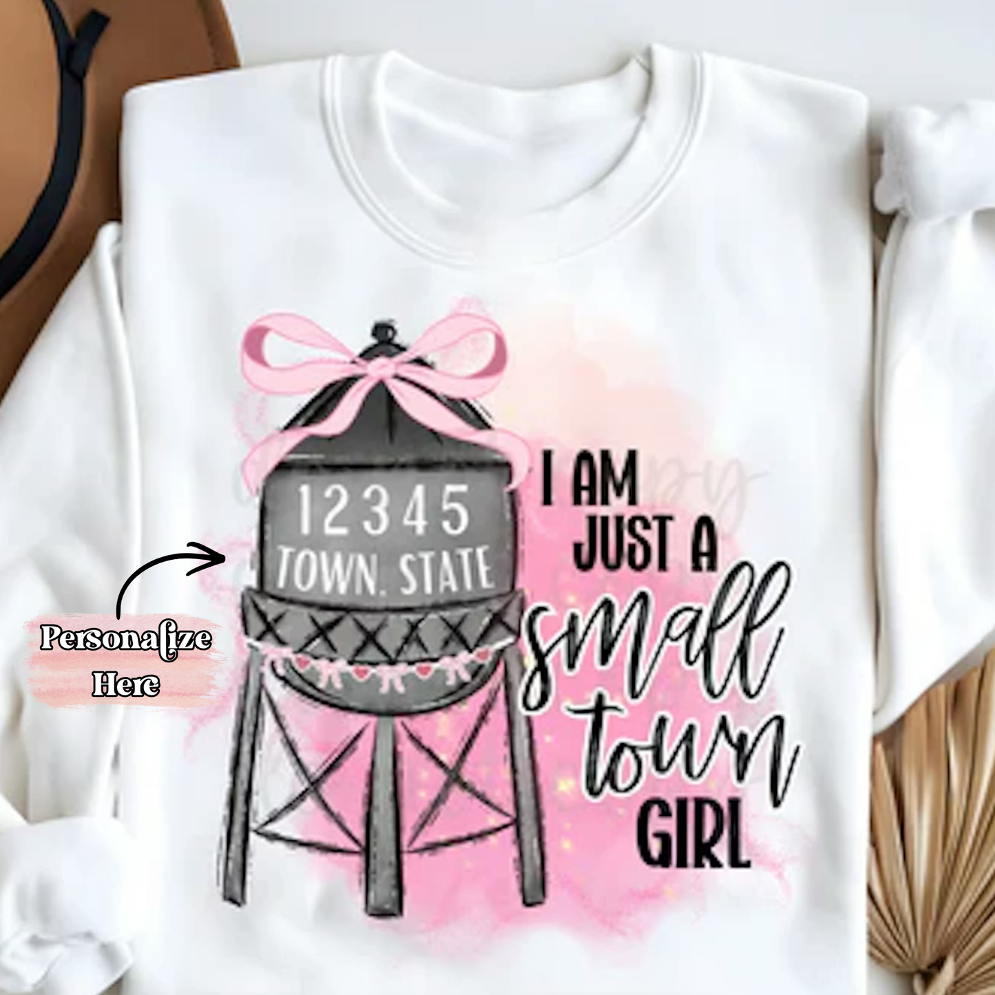 Small Town Girl - ‼️Fully Customizable Transfer‼️