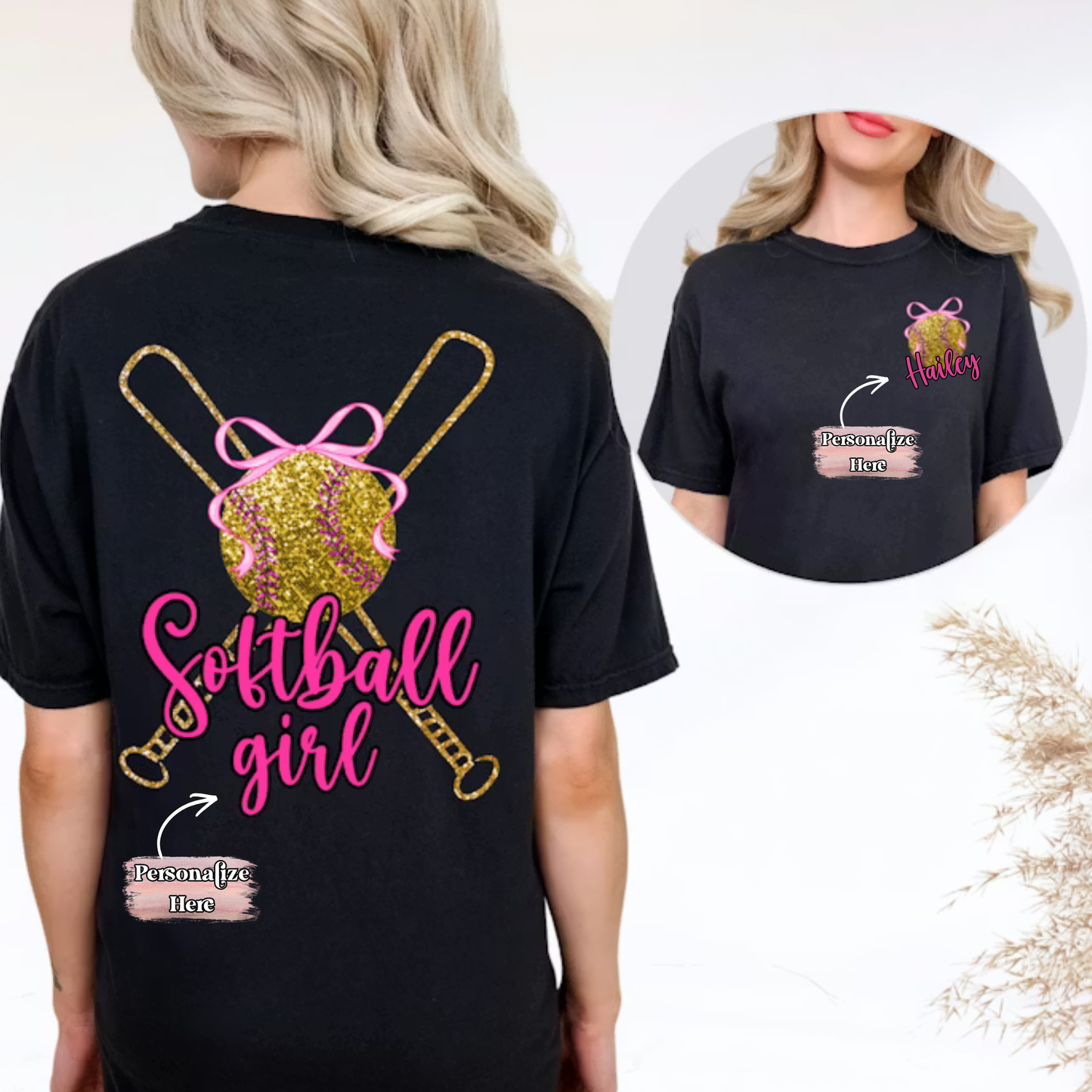 Softball Supporter - ‼️Fully Customizable Transfer‼️