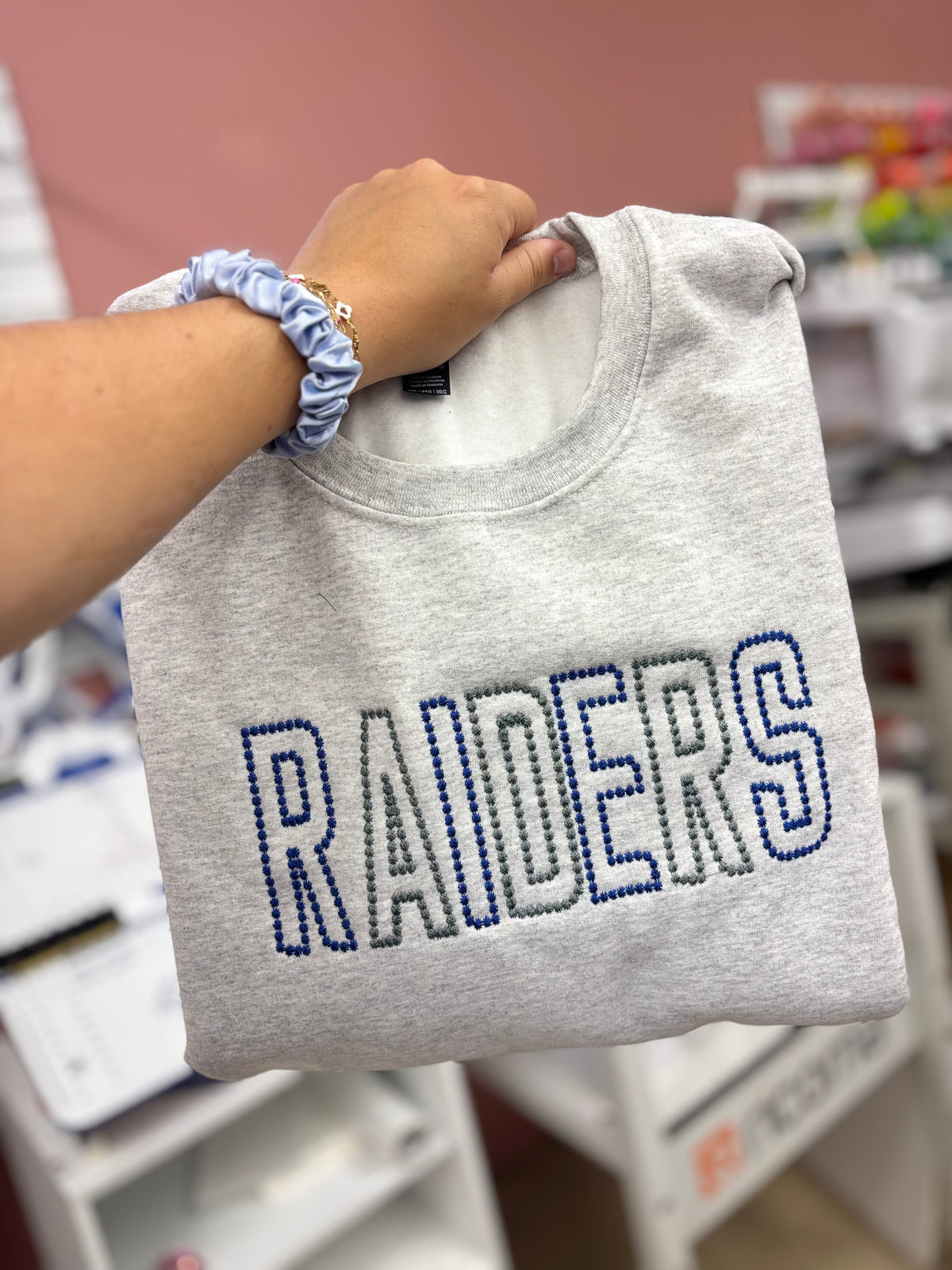 Custom Dots Embroidery Apparel