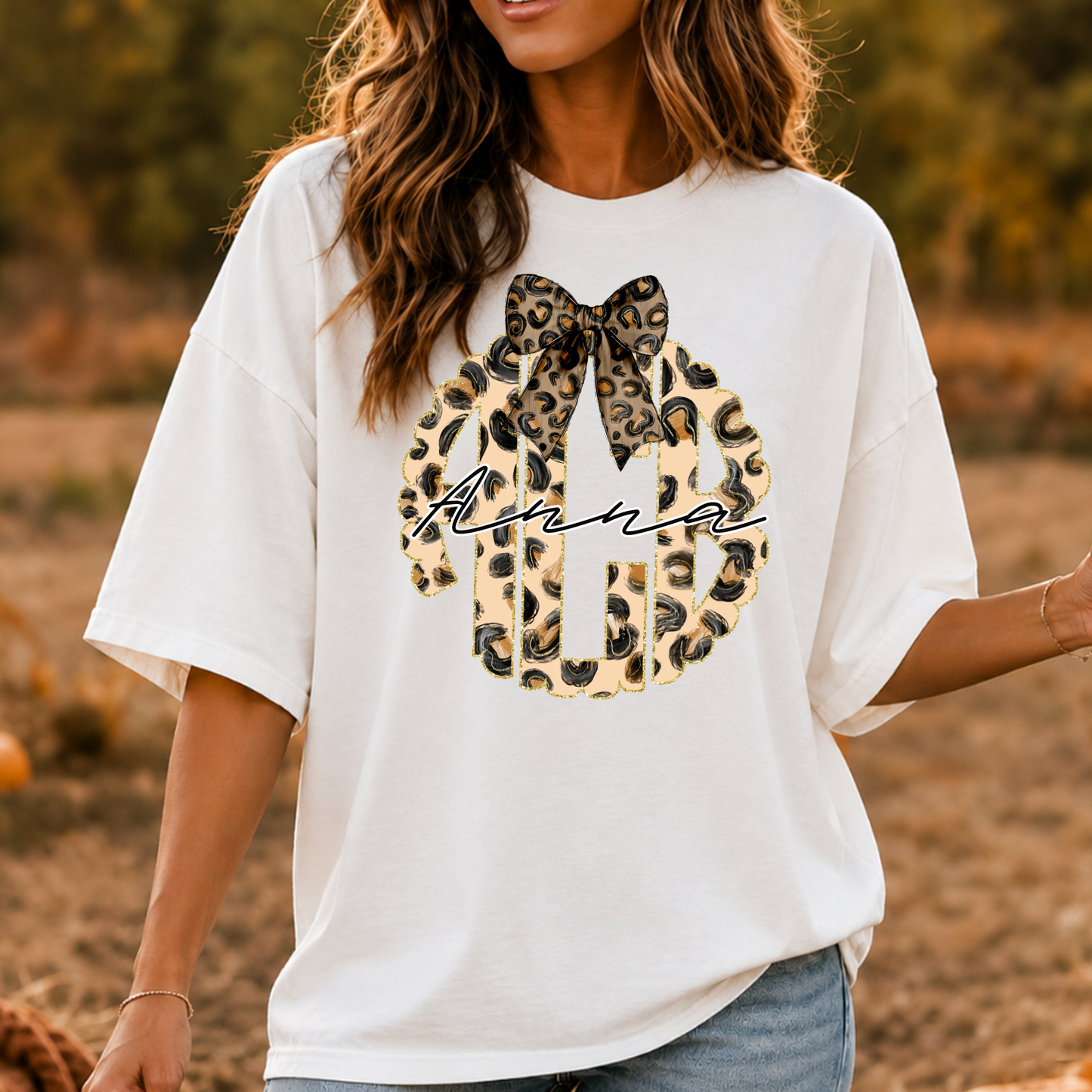 Queen Of The Jungle - Custom Monogram Transfer