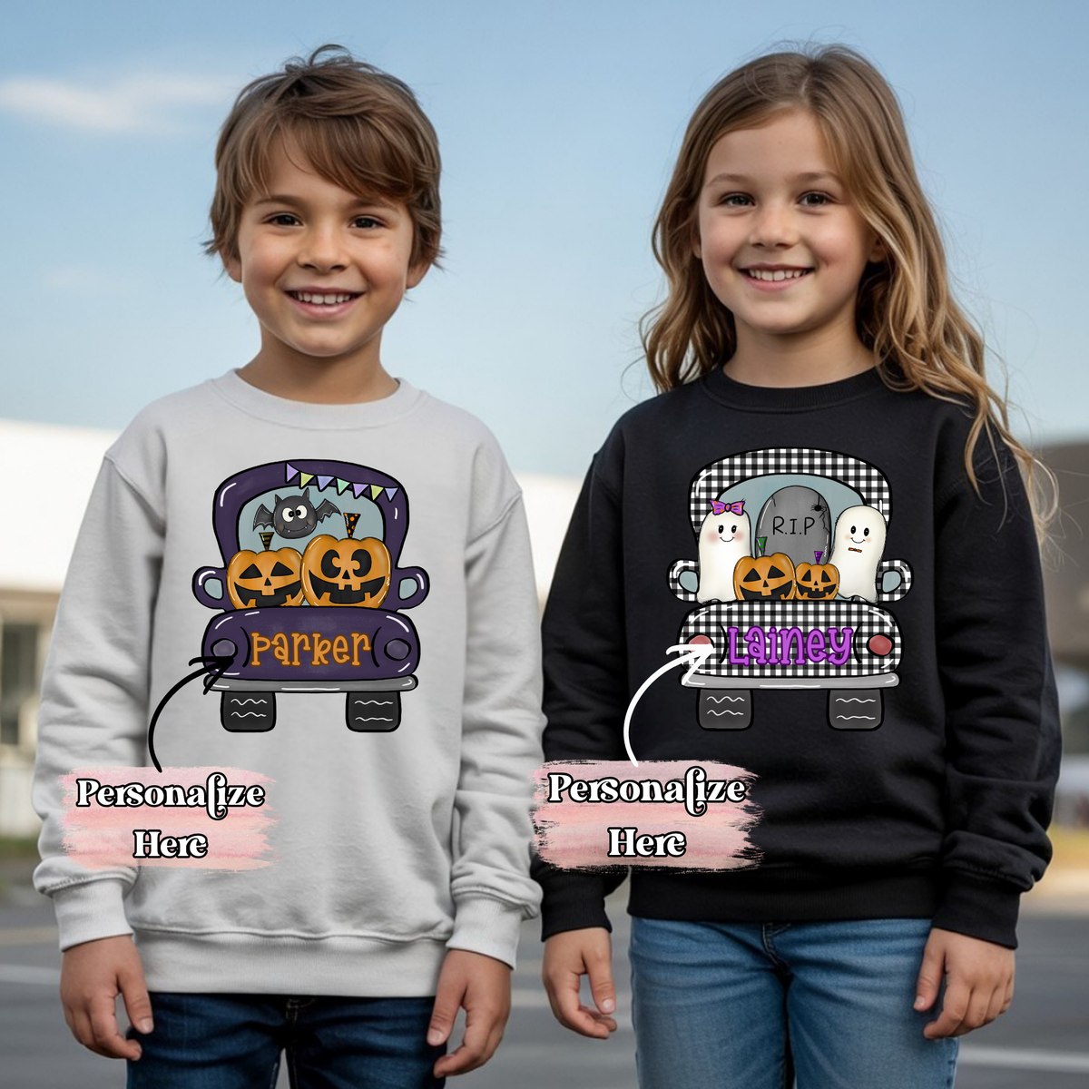 Trunk Or Treat Nameplate - ‼️Fully Customizable Transfer‼️