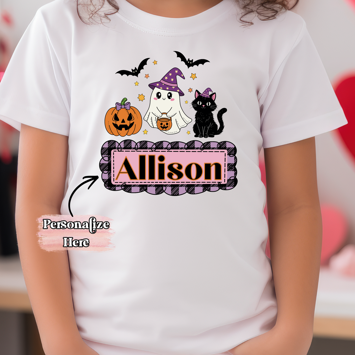 Halloween Trio Nameplate - ‼️Fully Customizable Transfer‼️