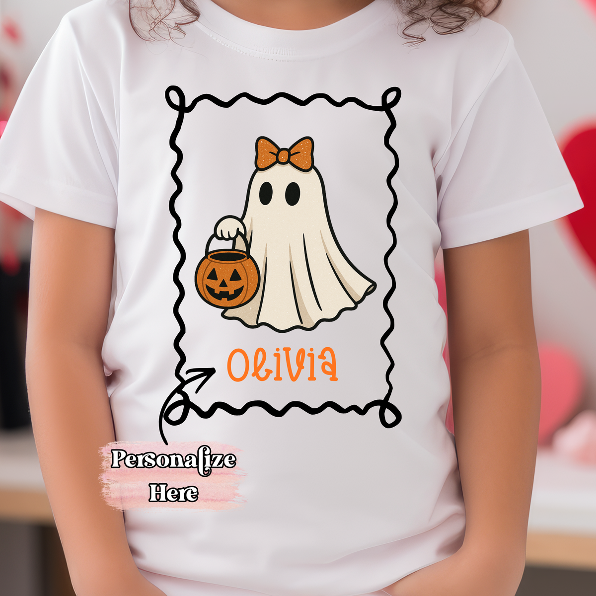 Bow Ghost Nameplate - ‼️Fully Customizable Transfer‼️