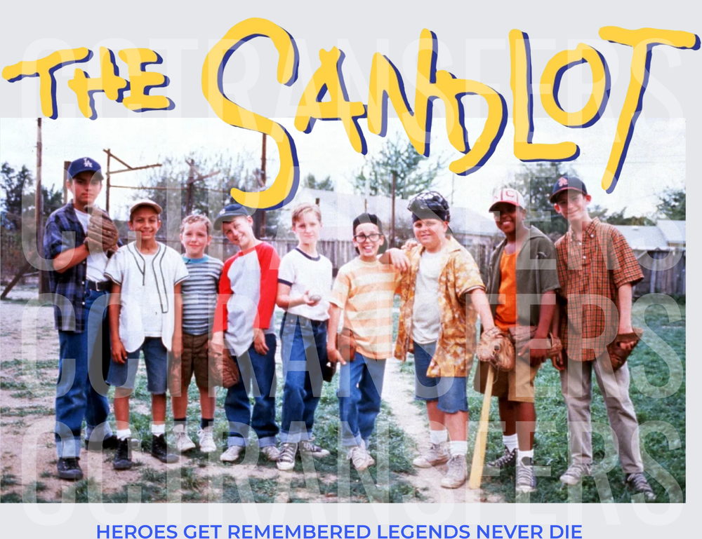 Heroes Get Remembered Legends Never Die Baseball Kids (DTF)