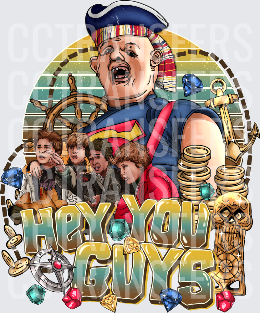 Goonies Hey You Guys Chunk and Kids Treasure Adventure (DTF)
