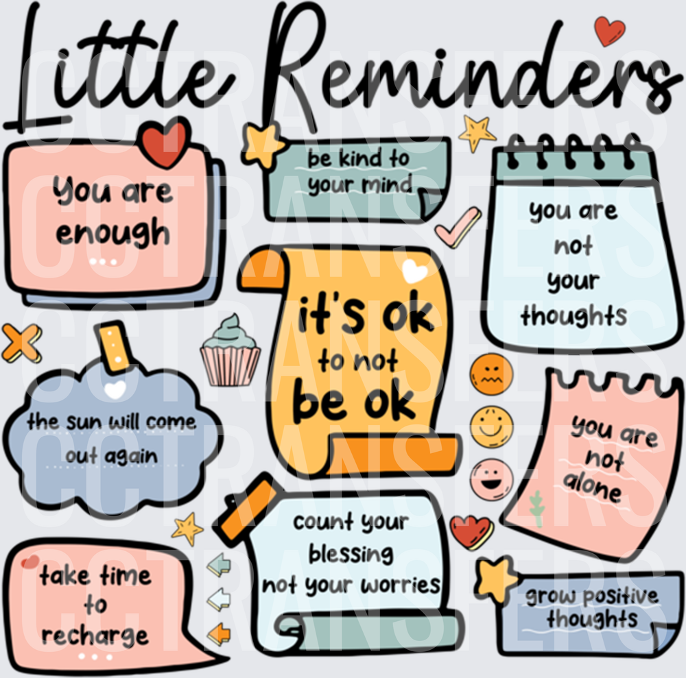 Little Reminders Mental Health Positive Affirmations (DTF)
