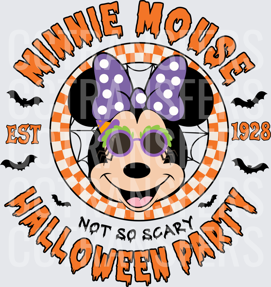 Not So Scary Halloween Party EST 1928 Mouse (DTF)