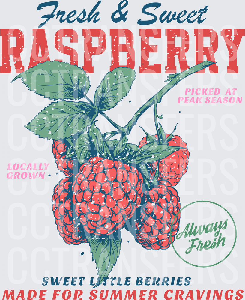 Fresh & Sweet Raspberry Locally Grown Always Fresh (DTF)