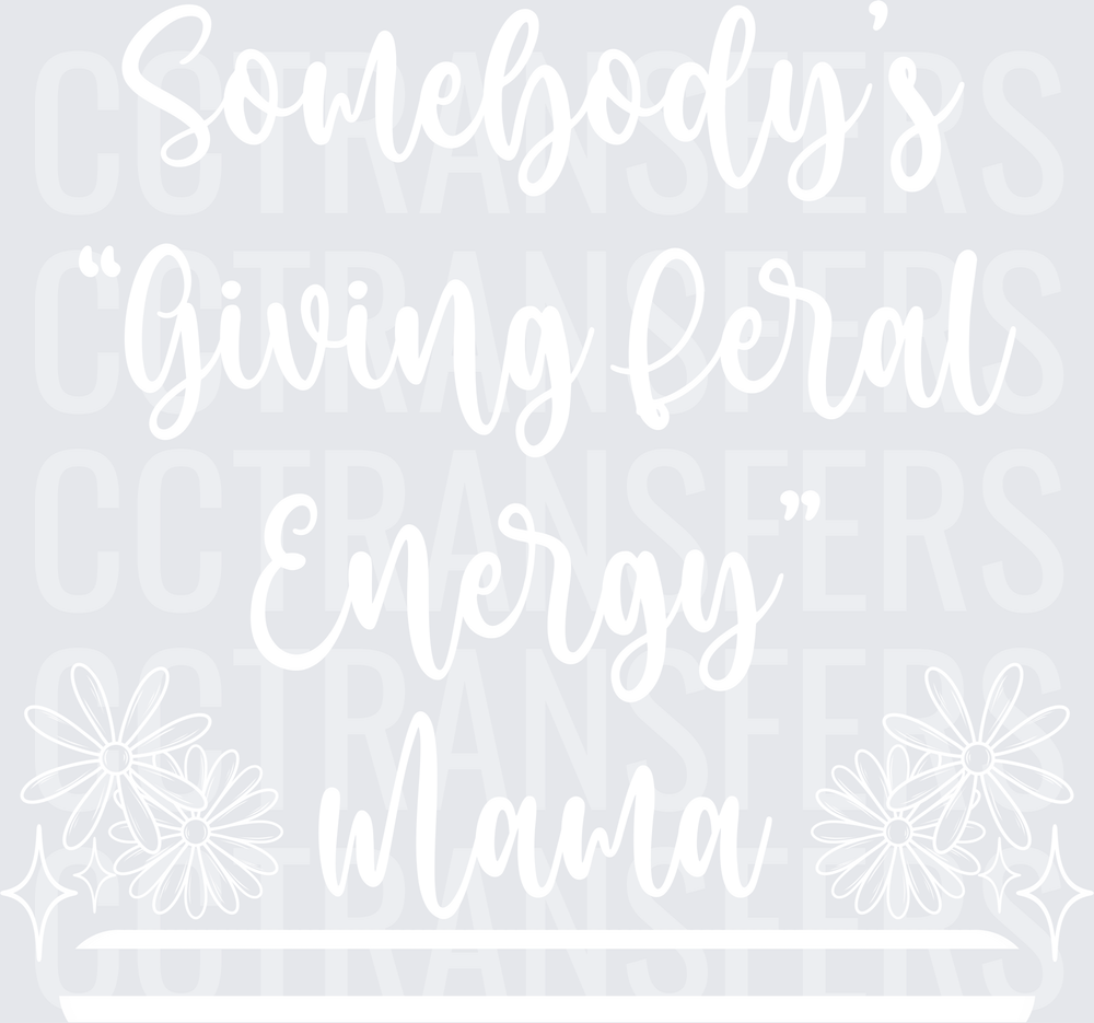 Bold White Minimalist Clean Blank Graphic Design (DTF)