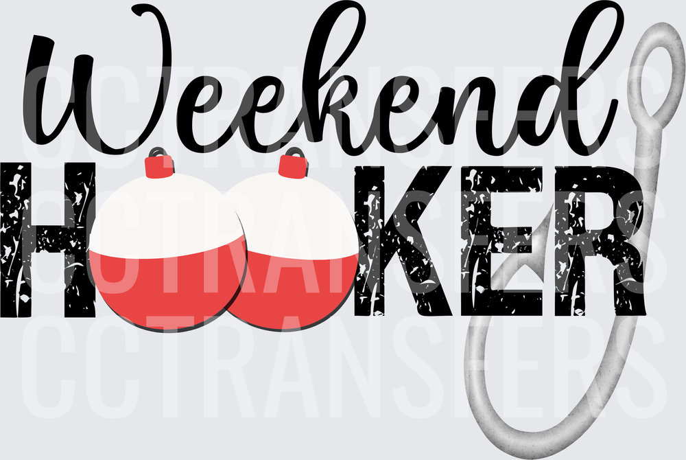 Weekend Hooker Fishing Bobber and Hook (DTF)