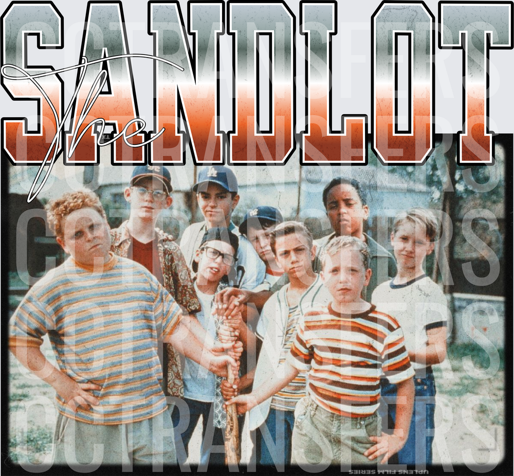 The Sandlot Kids Baseball Crew Group Photo (DTF)