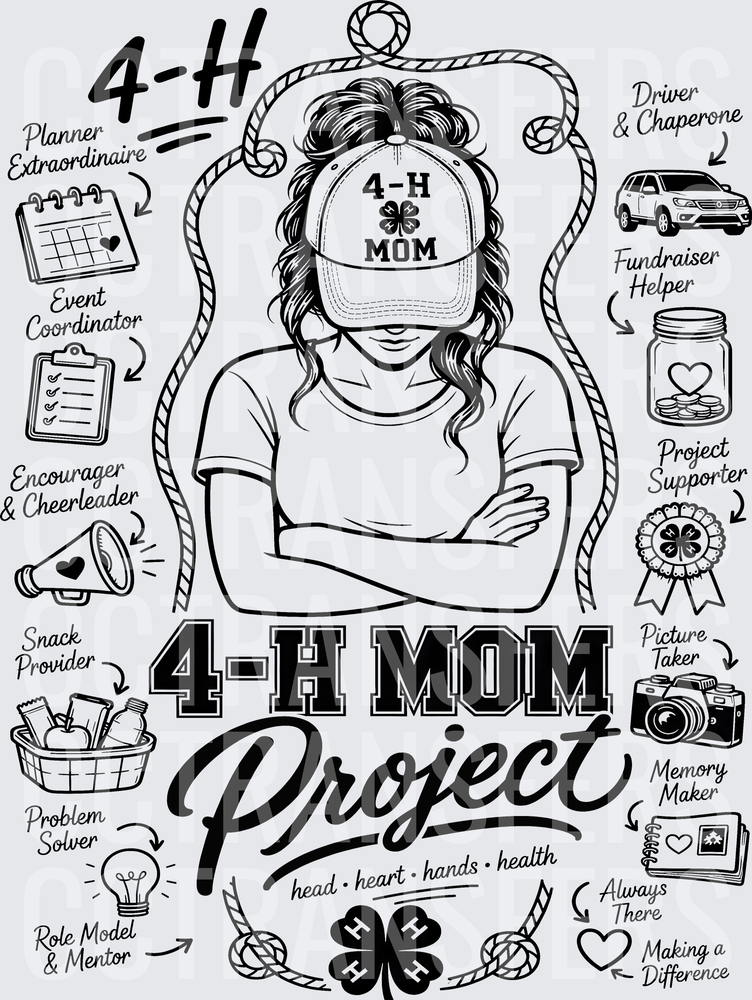 4-H Mom Project Head Heart Hands Health (DTF)