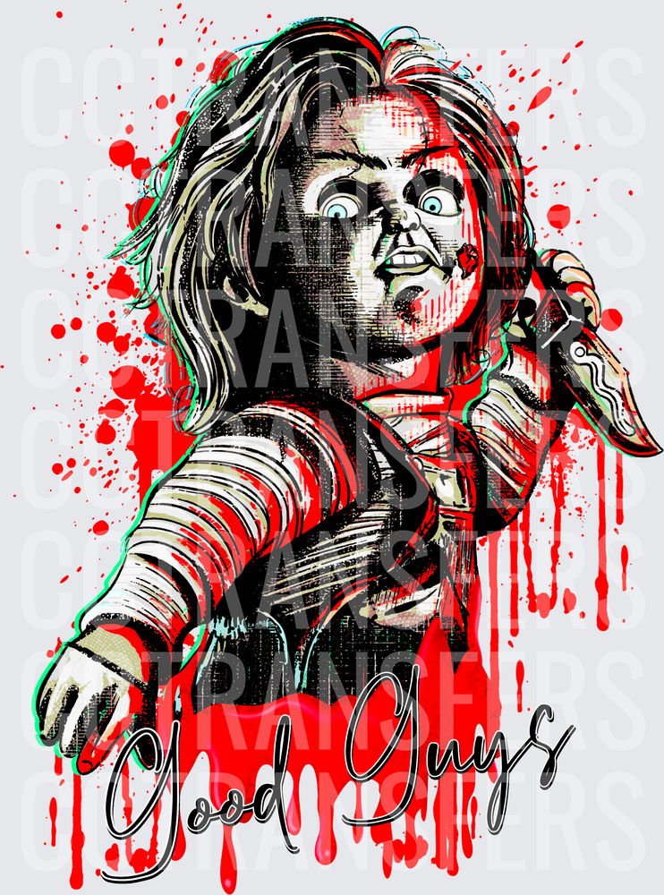 Killer Doll Good Guys Bloody Horror Knife (DTF)