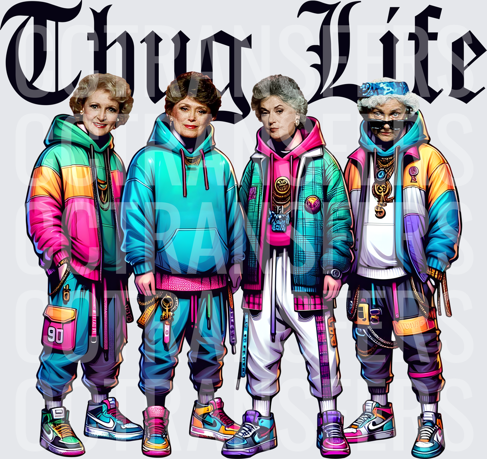Thug Life Girls Hip Hop Squad (DTF)