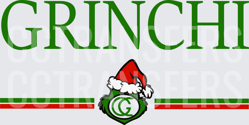 G-Man Christmas Holiday Luxury Logo Parody (DTF)