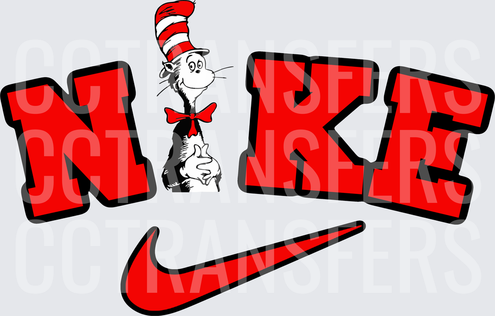 Tall Hat Cat Sportswear Logo Mashup (DTF)