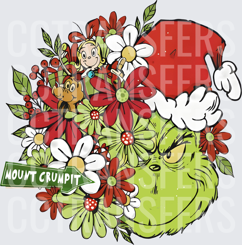 Mount Crumpit G-Man with Cindy Lou Floral Bouquet (DTF)