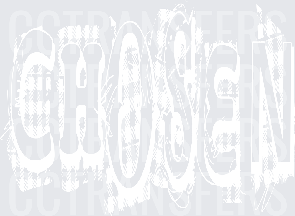 CHOSEN White Design (DTF)