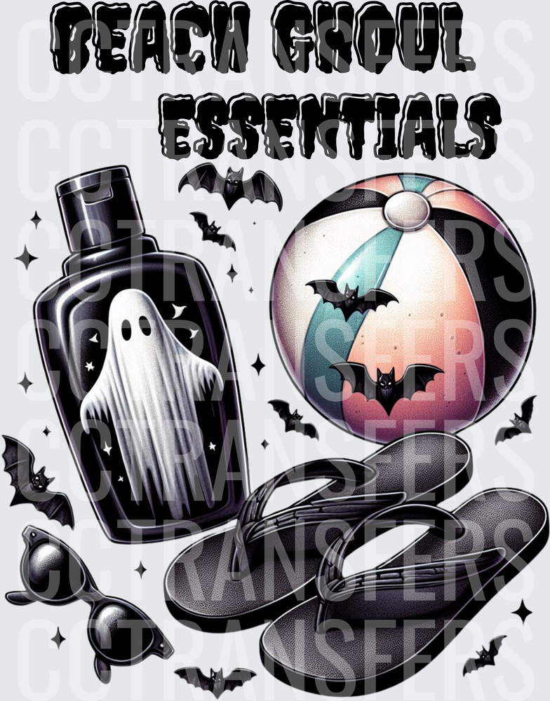 Beach Ghoul Essentials Halloween Spooky Summer (DTF)