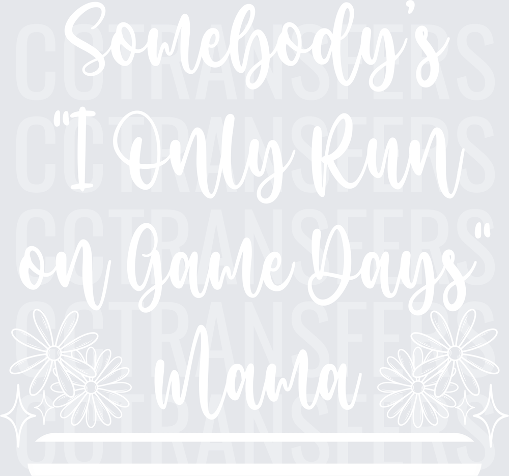 Bold White Minimalist Blank Design (DTF)