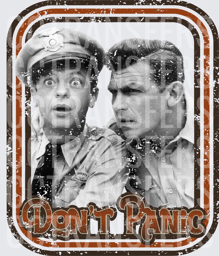 Don't Panic Vintage Deputy Sheriff Duo Retro (DTF)