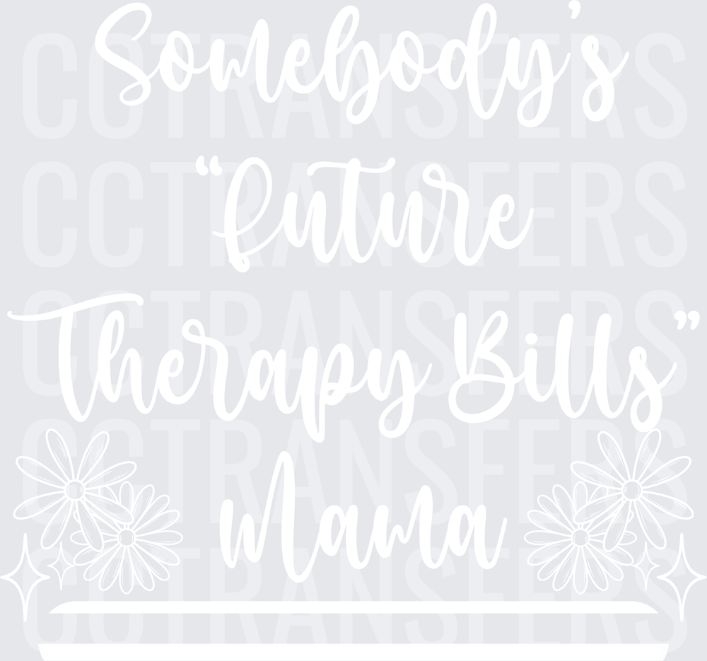 Bold White Minimalist Blank Clean Design (DTF)