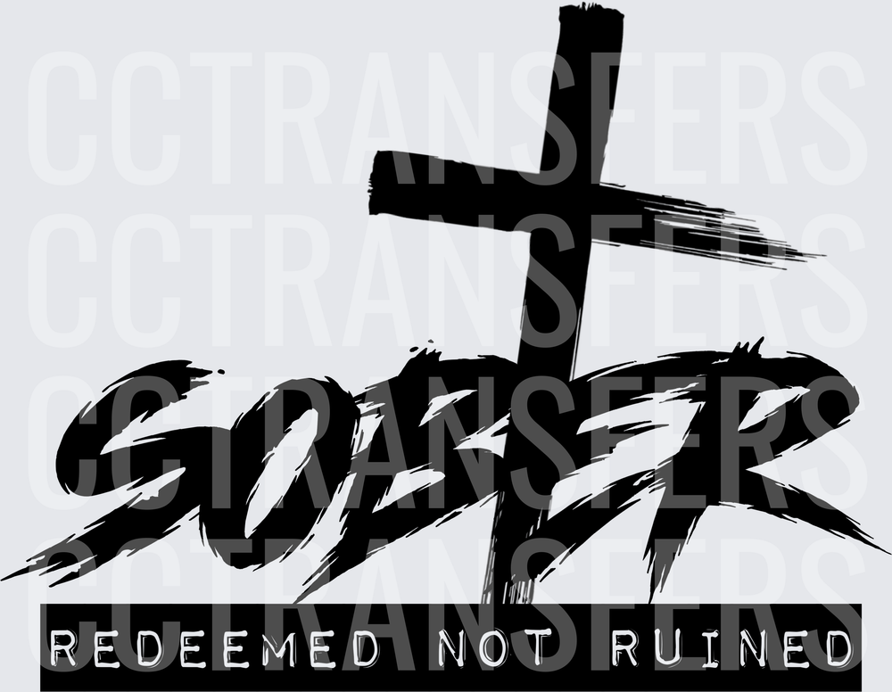 Sober Redeemed Not Ruined Cross Faith Recovery (DTF)