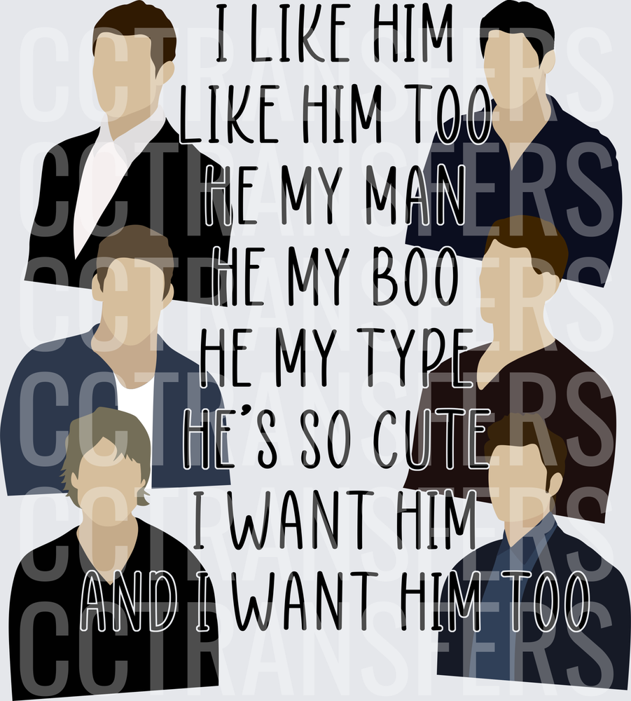 I Like Him Like Him Too He My Man He My Boo Faceless Men (DTF)