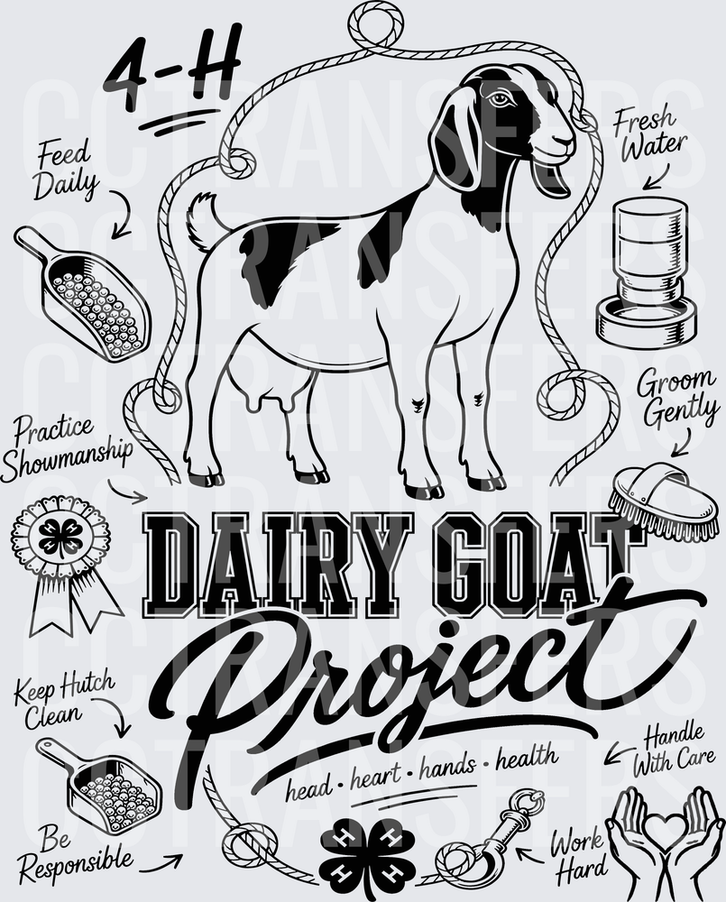 4-H Dairy Goat Project Head Heart Hands Health (DTF)