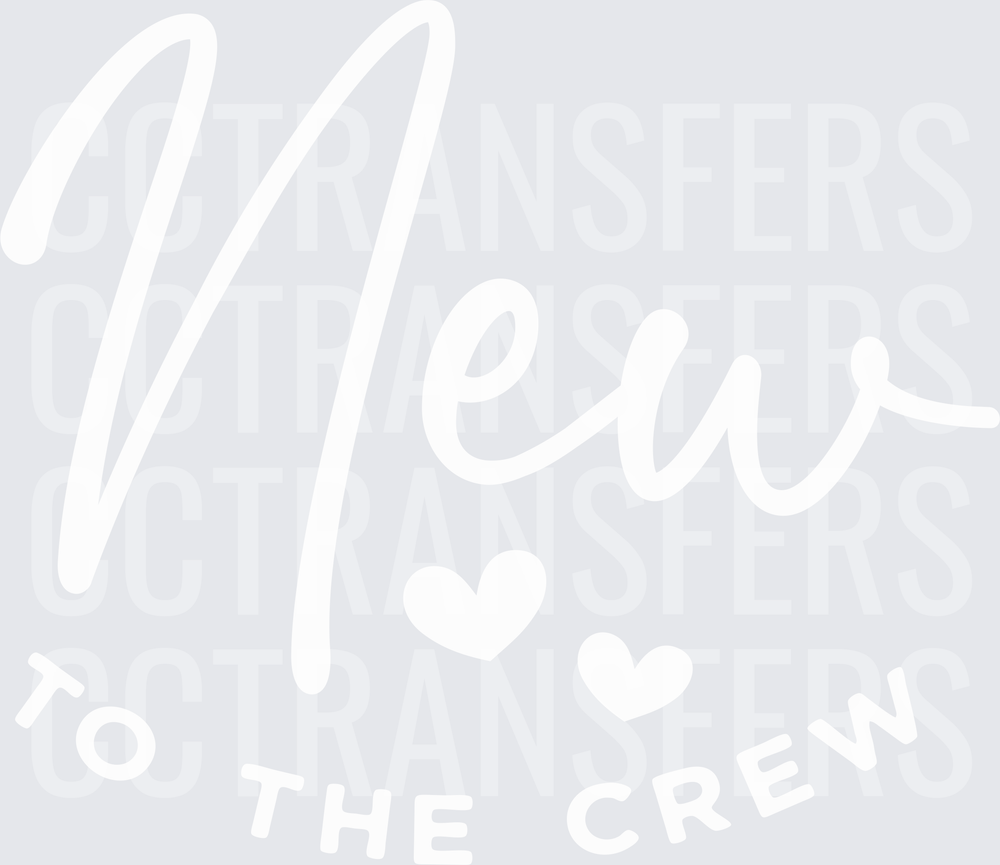 Messy Cursive Script Word Art with Decorative Elements (DTF)