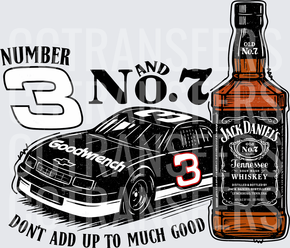 Number 3 And No. 7 Don't Add Up To Much Good (DTF)