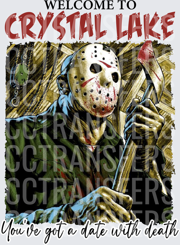 Welcome To Crystal Lake You've Got A Date With Death (DTF)