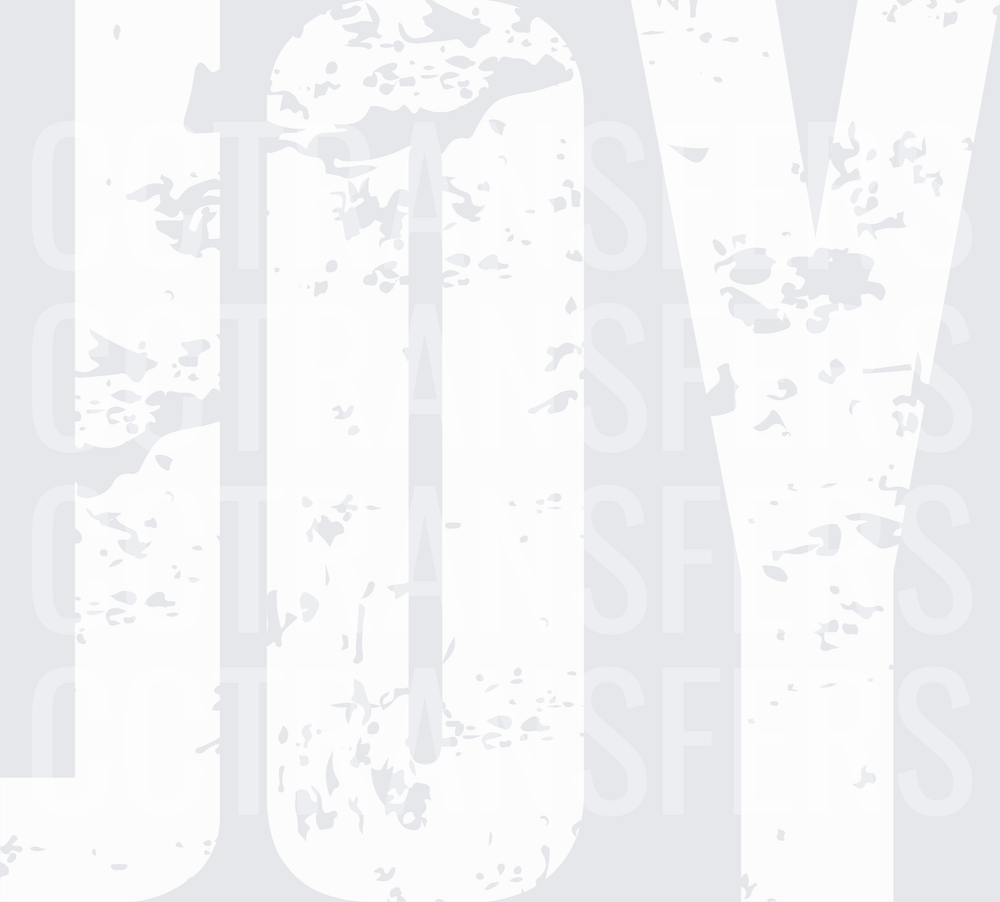 Faded White Tonal Graphic Collage Pattern (DTF)