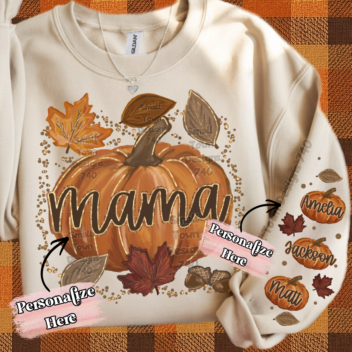 I Love My Pumpkins - ‼️Fully Customizable Transfer‼️