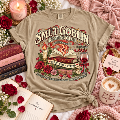 Smut Goblin Reading Club We Don't Judge We Read (DTF)