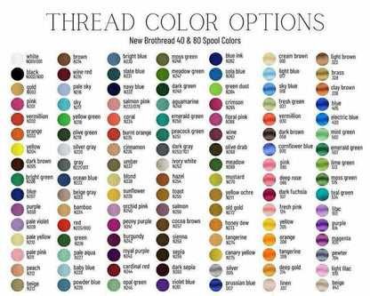 Custom Dots Embroidery Apparel