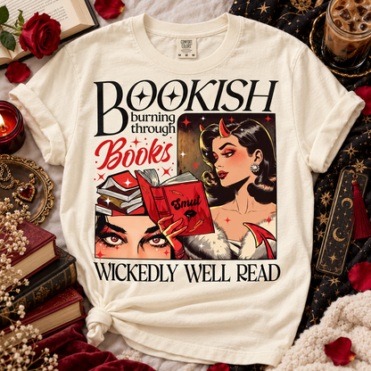 Bookish Burning Through Books Wickedly Well Read Devil Woman DTF