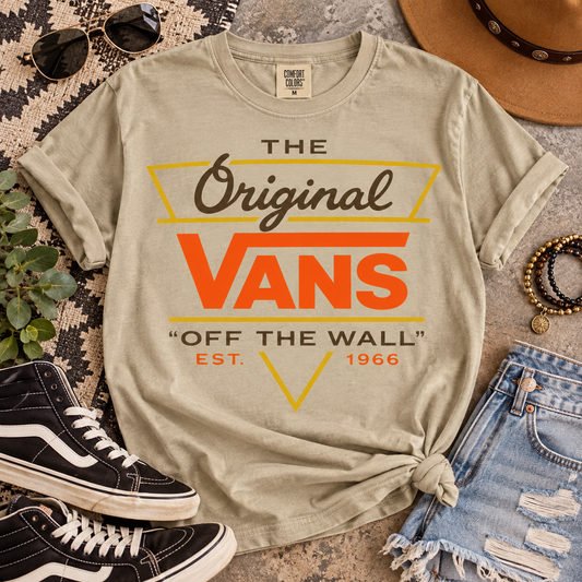 The Original Off The Wall Est. 1966 Retro Logo (DTF)