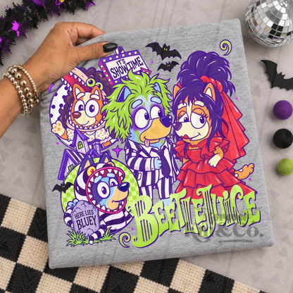It's Showtime Cartoon Dogs Halloween Mashup (DTF) – CCTRANSFERS