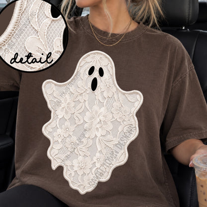 Floral Lace Ghost Halloween (DTF)