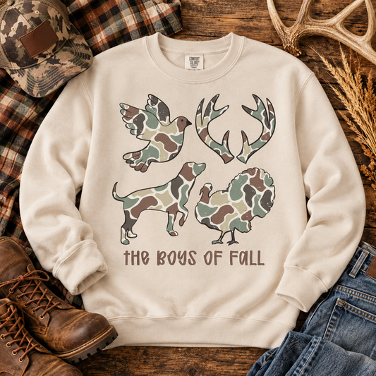 The Boys Of Fall Camo Hunting Icons (DTF)