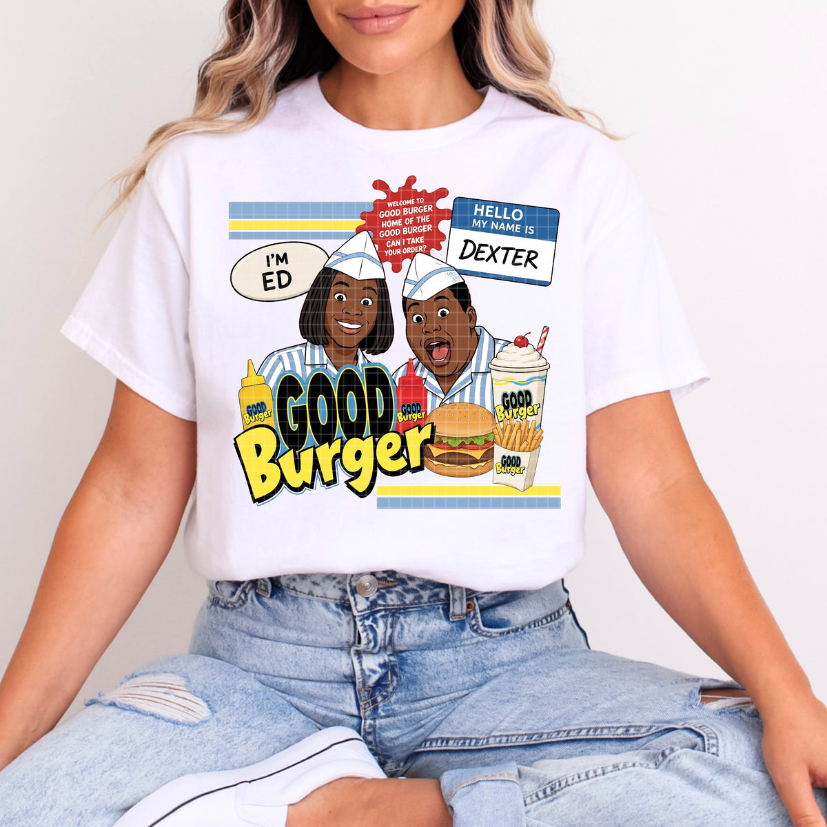 Good Burger Ed & Dexter Fast Food Restaurant Comic (DTF)