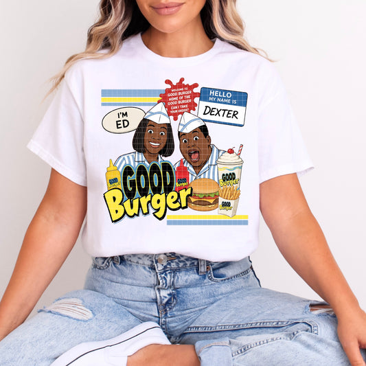 Good Burger Ed & Dexter Fast Food Restaurant Comic (DTF)