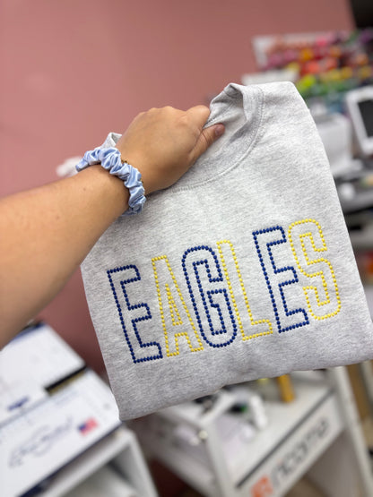 Custom Dots Embroidery Apparel