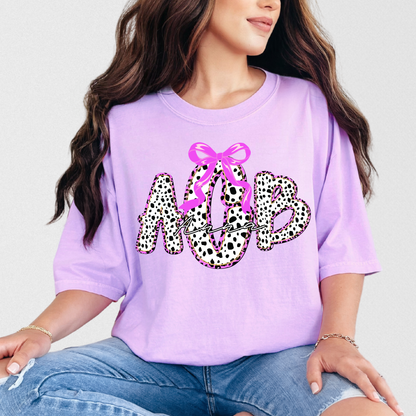 Pink Neon Dalmatian - Custom Monogram Transfer
