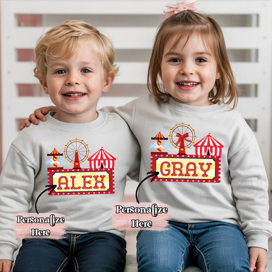 Fall Fair Nameplate -  ‼️Fully Customizable Transfer‼️