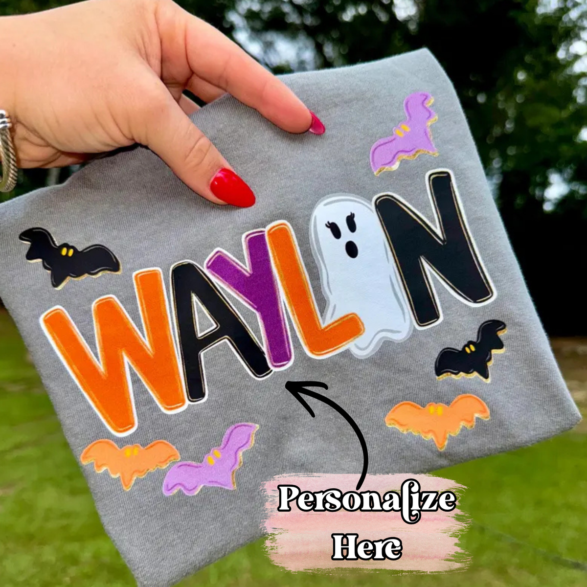 Coquette Halloween Names - ‼️Fully Customizable Transfer‼️