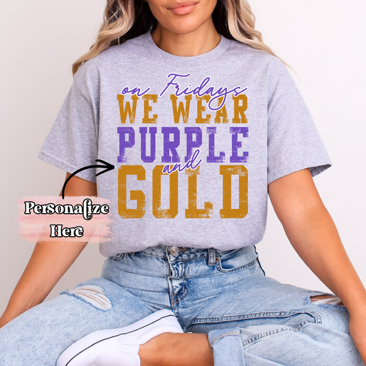 Friday Night Colors -  ‼️Fully Customizable Transfer‼️