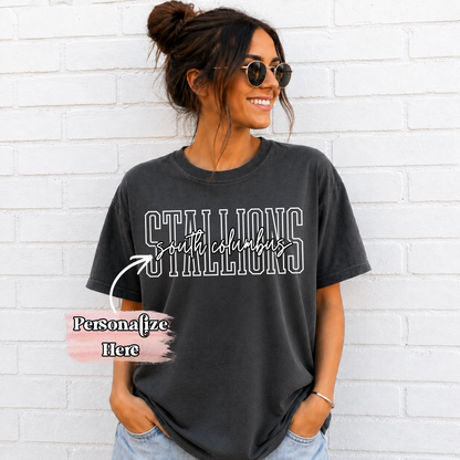 Mascot Tall Thin Letters -  ‼️Fully Customizable Transfer‼️