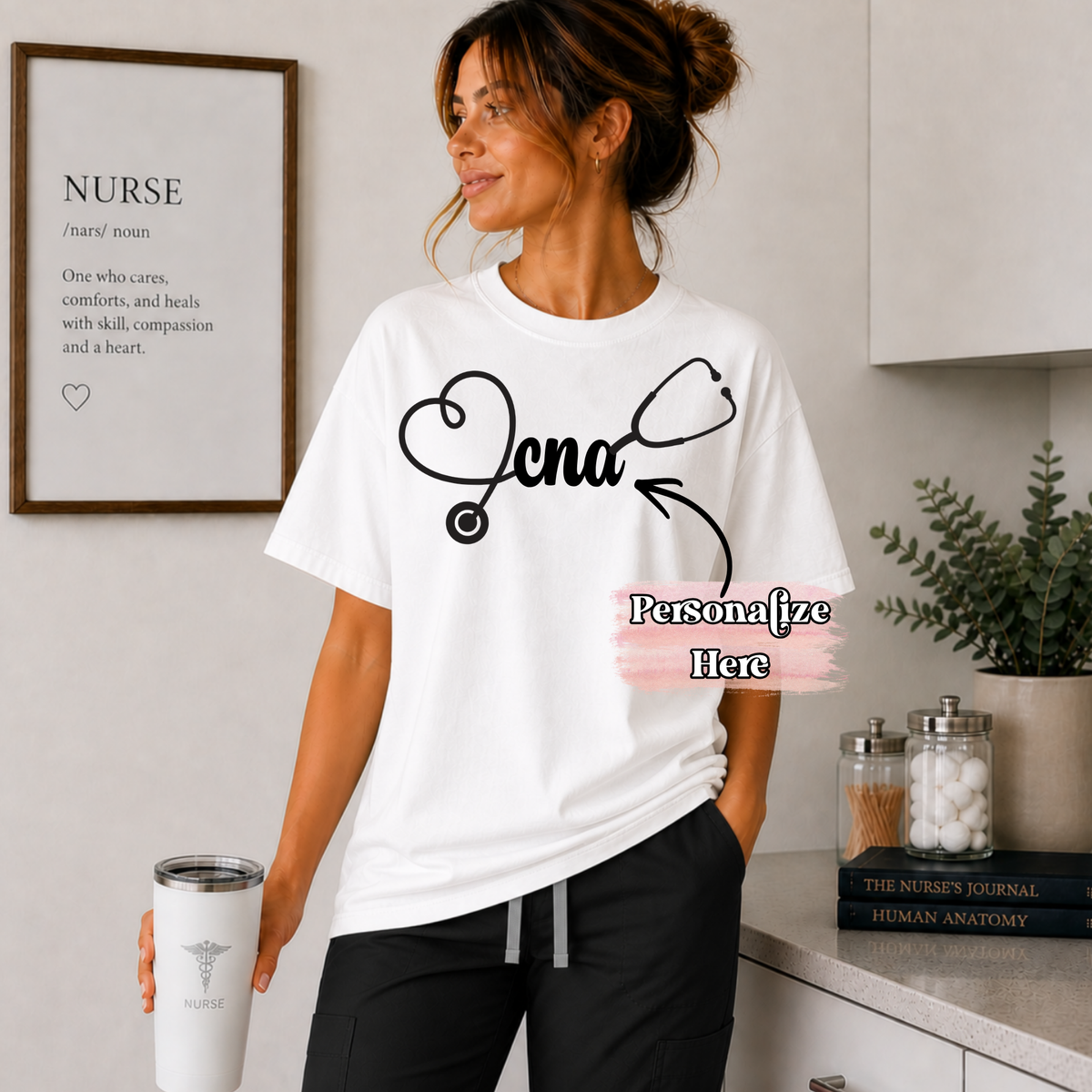 Stethoscope Text - ‼️Fully Customizable Transfer‼️
